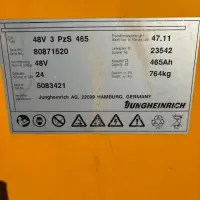 Jungheinrich EKS 210 Z+F 4750 DZ 1150mm 3kW thumbnail