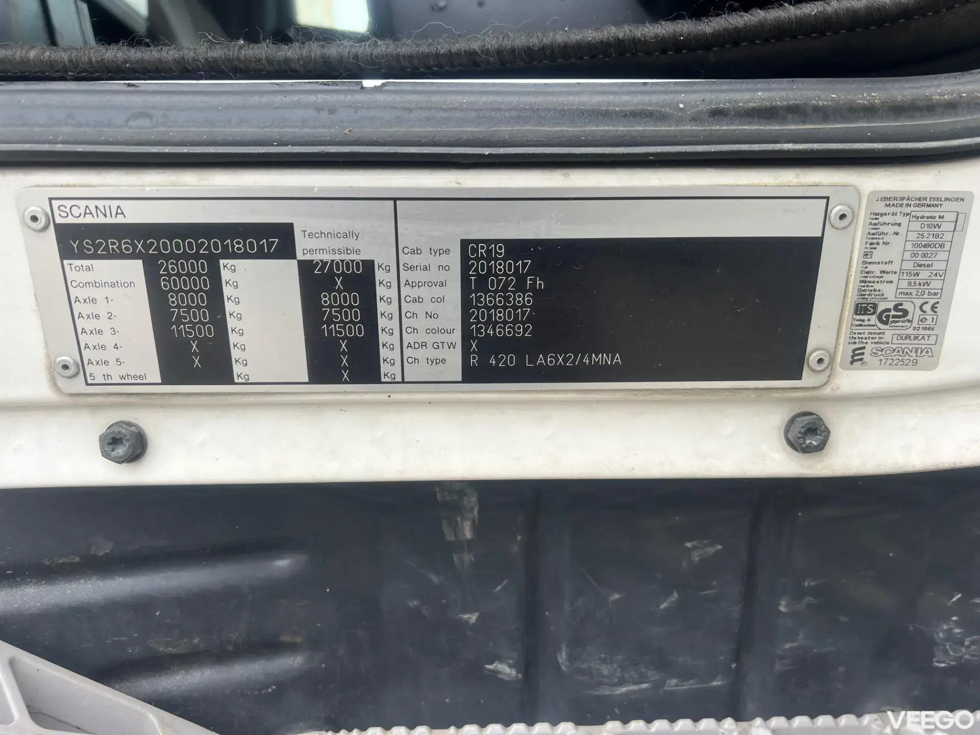 SCANIA R420 309kW