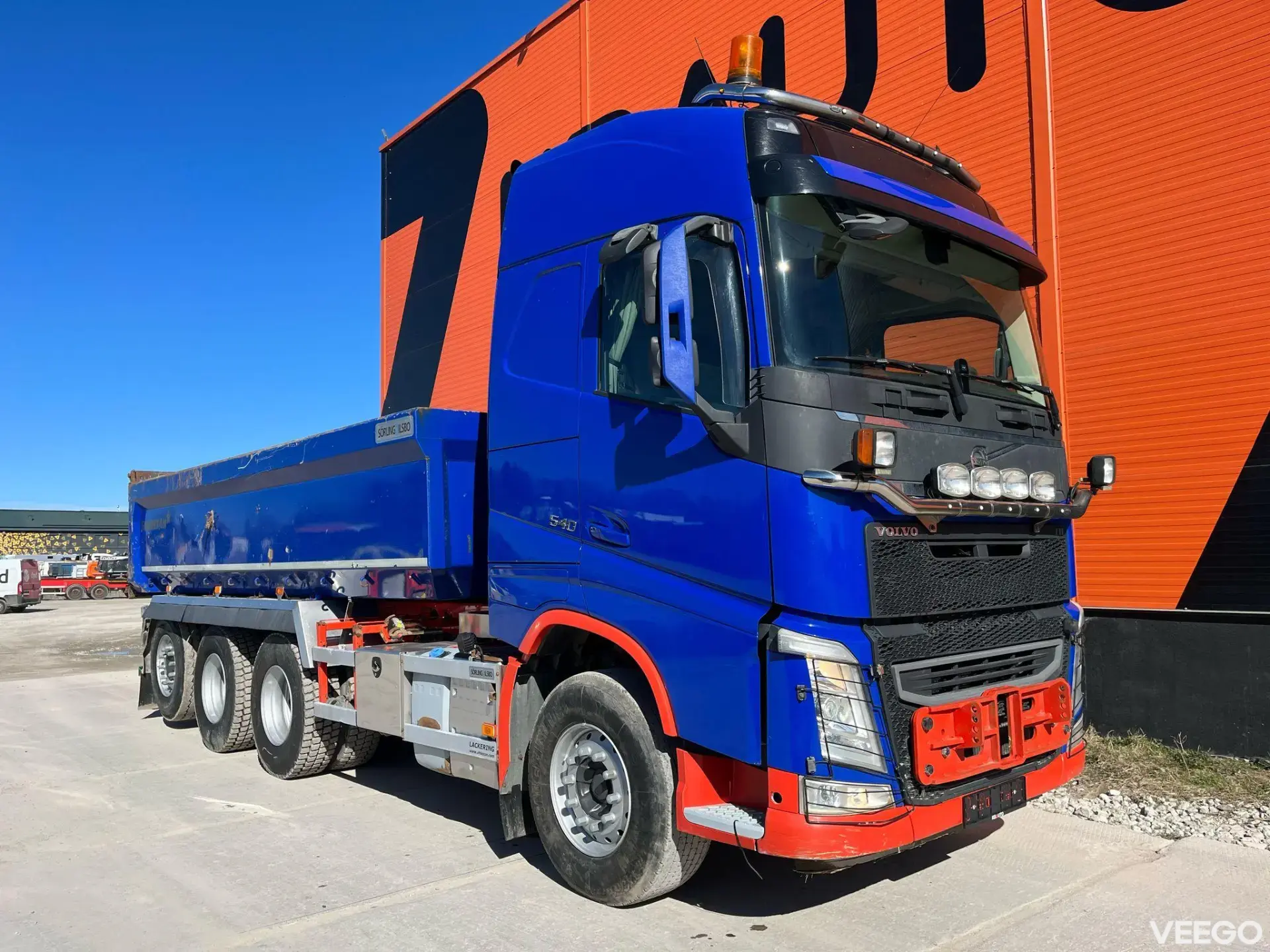 Volvo FH540 BOX L=6145 mm 405kW