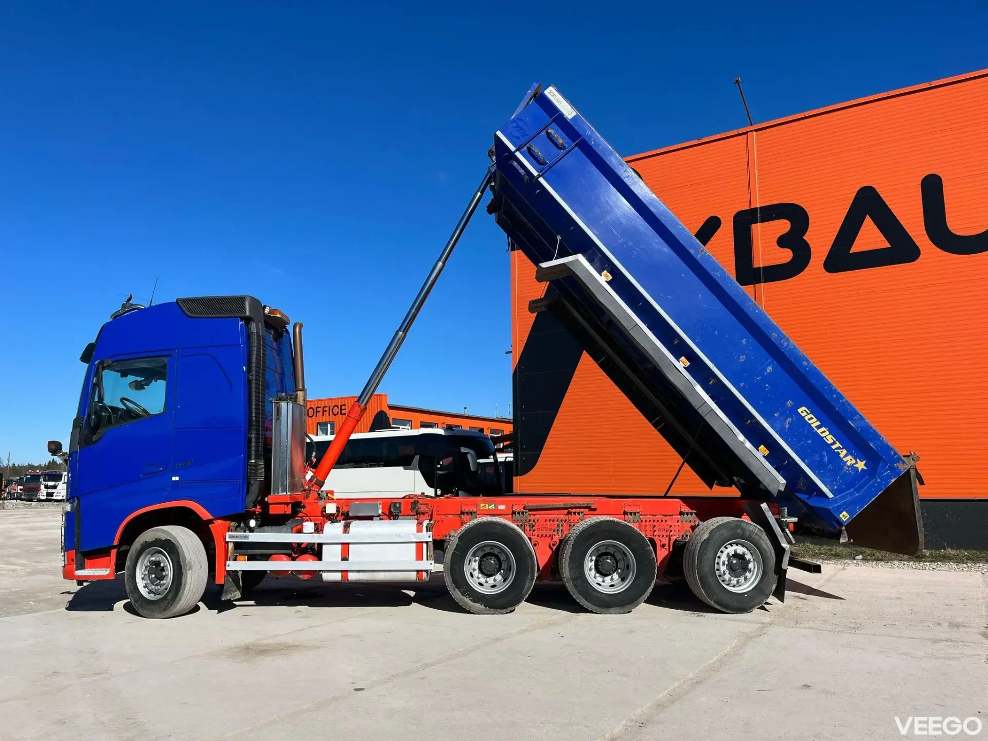 Volvo FH540 BOX L=6145 mm 405kW