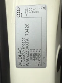 Audi A3 Facelift EU6 1.6 81kW thumbnail