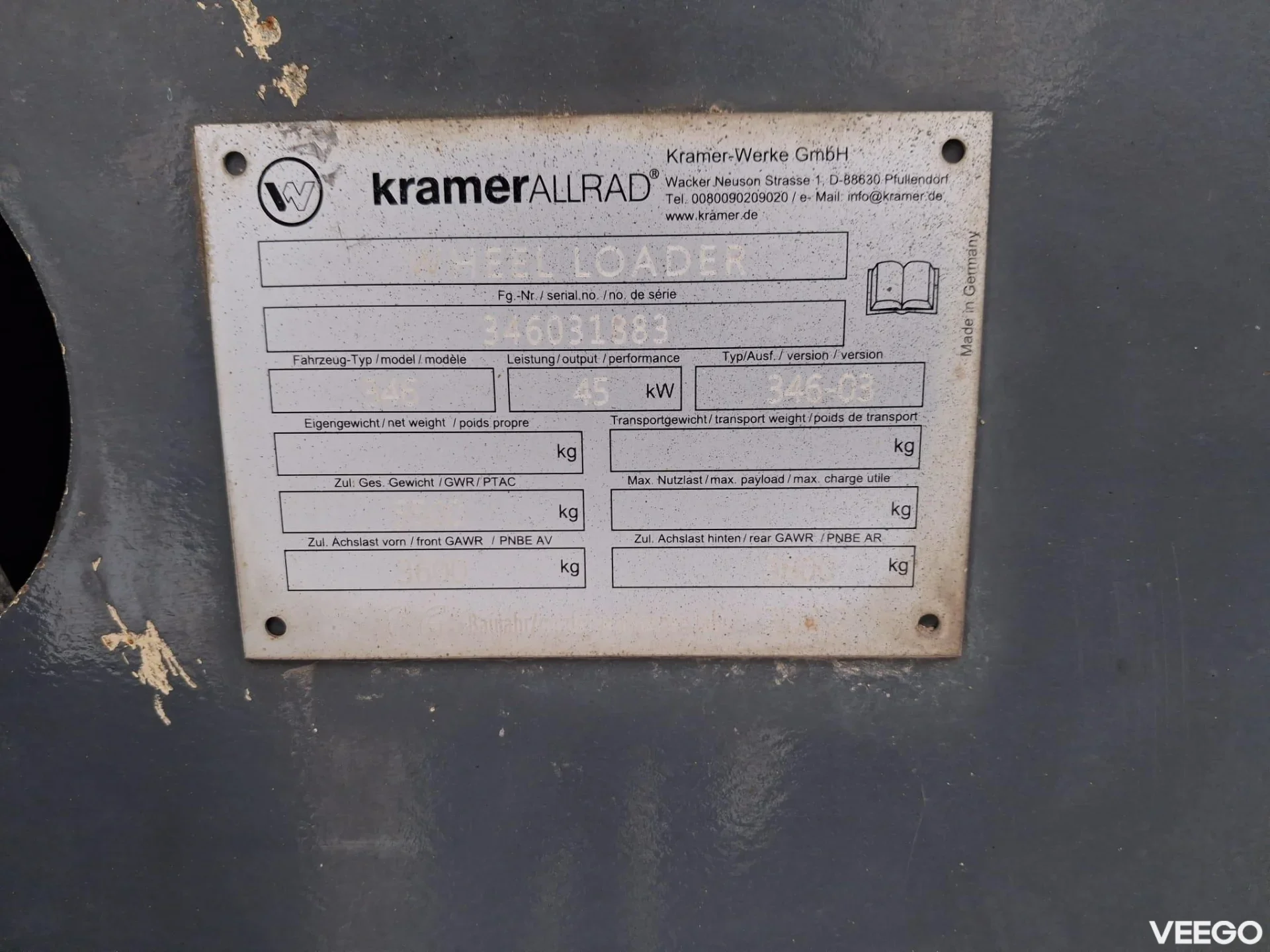 Kramer Allrad 750 45kW