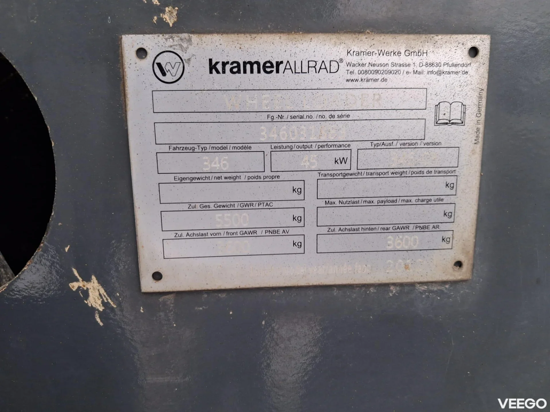 Kramer Allrad 750 45kW