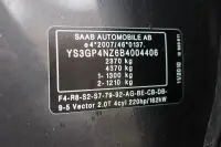 Saab 9-5 Turbo XWD Vector 2.0 162kW thumbnail