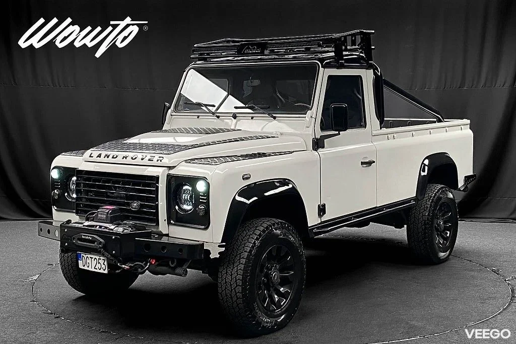 Land Rover Defender TD4 Puma 110 Pick-Up /Skalstolar/Se Spec 90kW