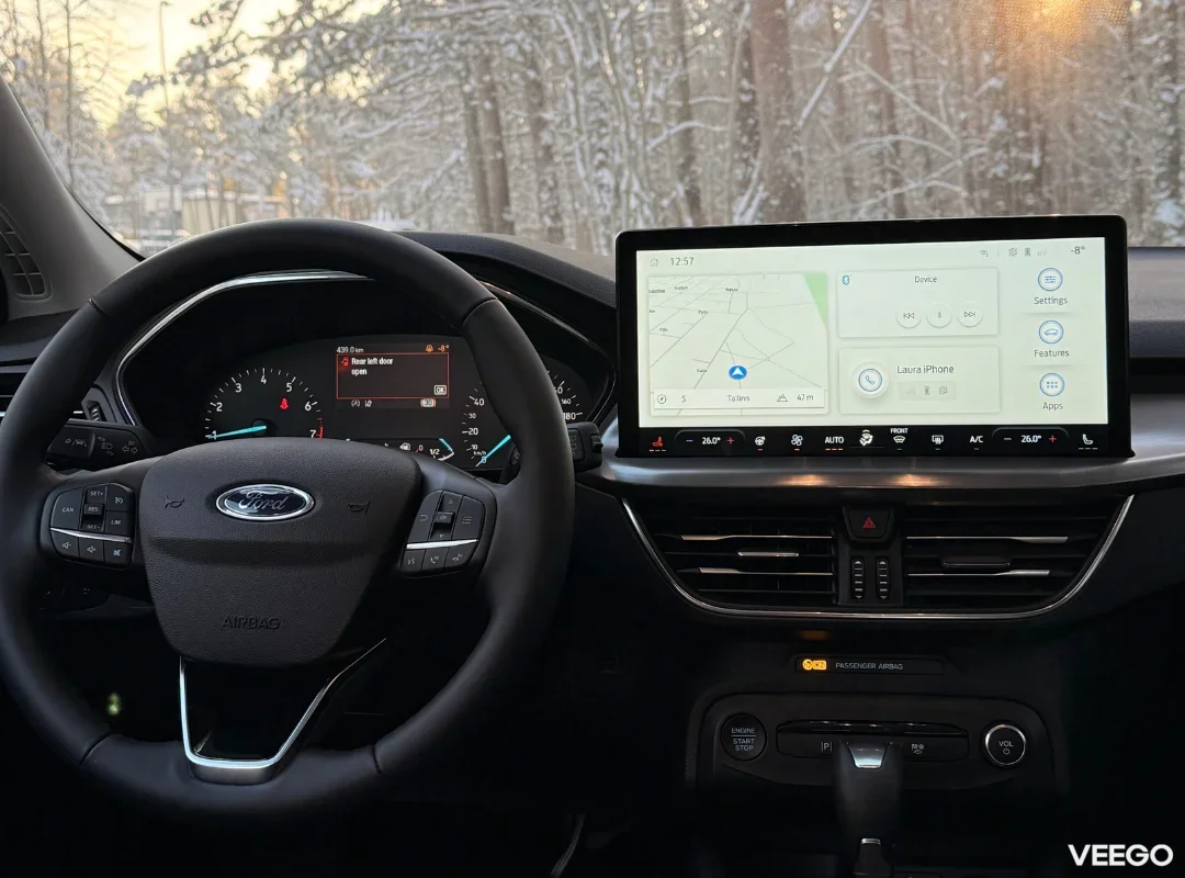 Ford Focus Universaal 1.0l EcoBoost MHEV 7-käiguline automaat, FWD Titanium 1.0 114kW