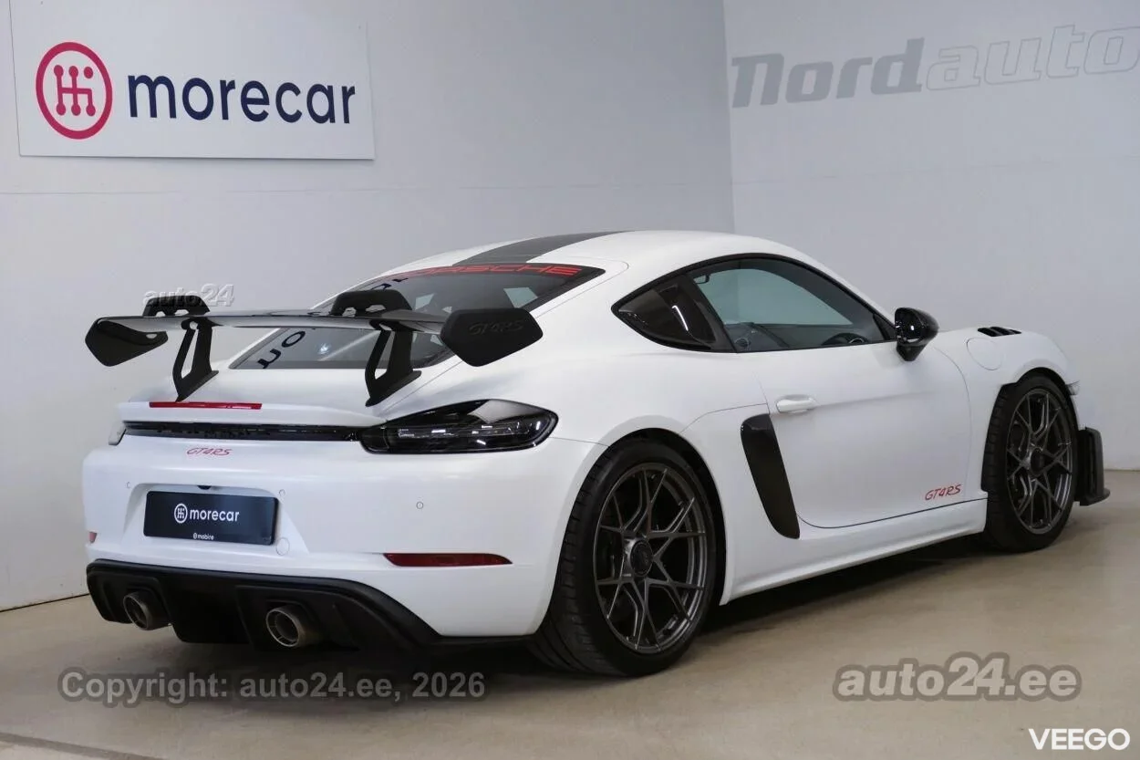 Porsche 718 GT4 RS Weissach 4 368kW