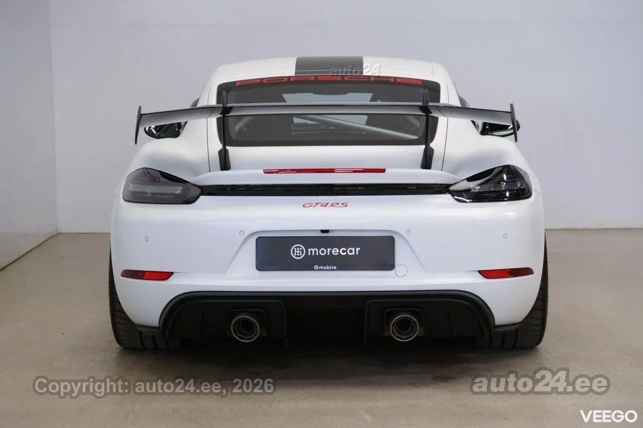 Porsche 718 GT4 RS Weissach 4 368kW