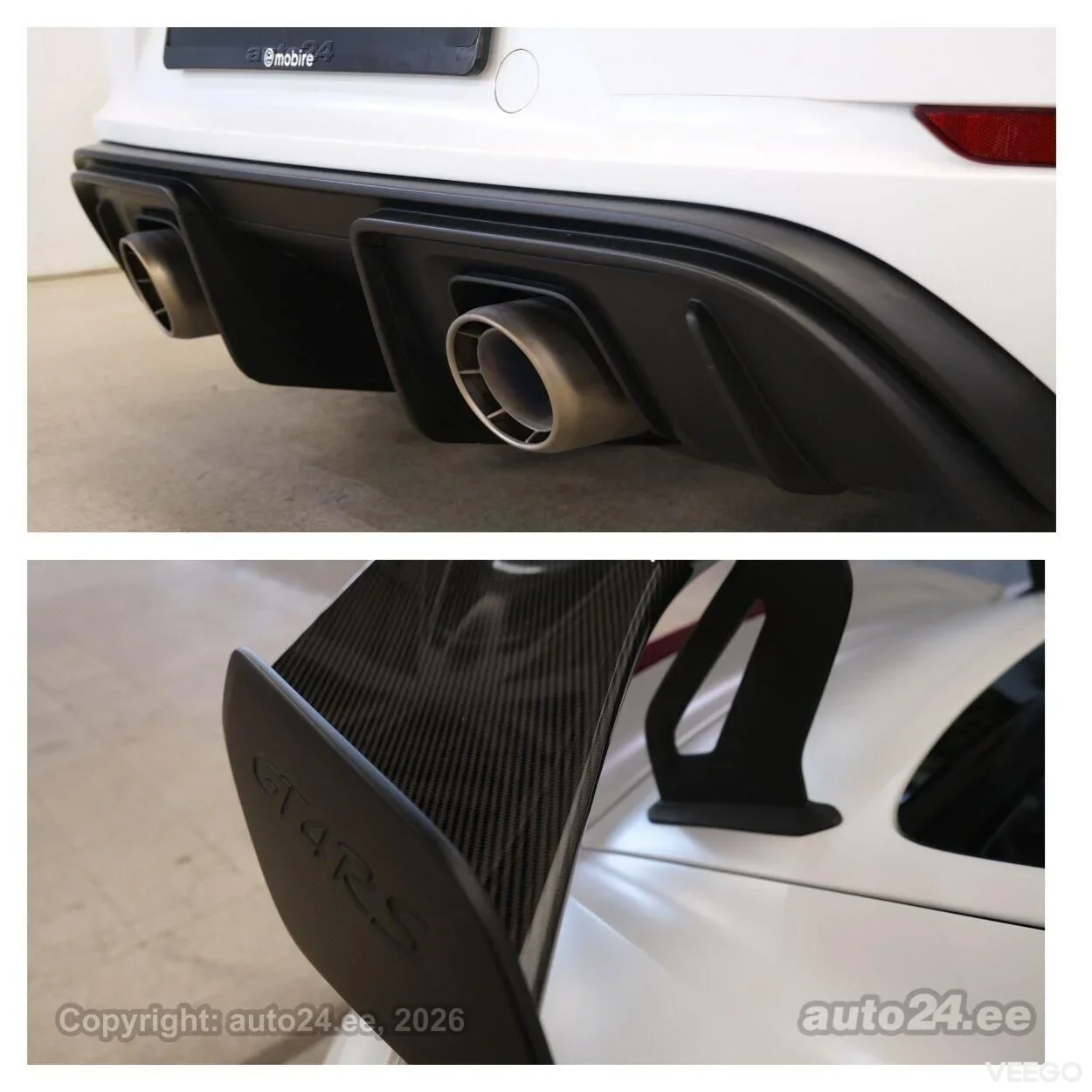 Porsche 718 GT4 RS Weissach 4 368kW