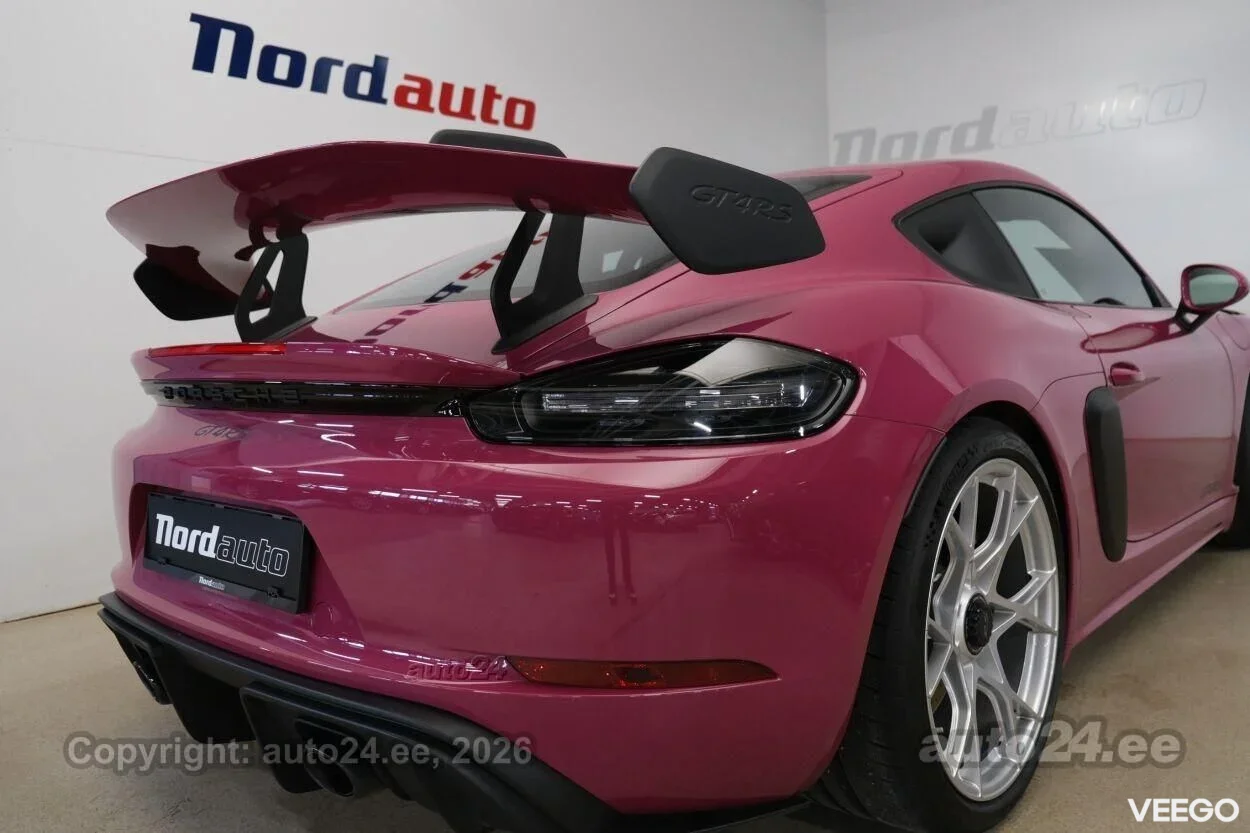 Porsche Cayman GT4 RS 368kW