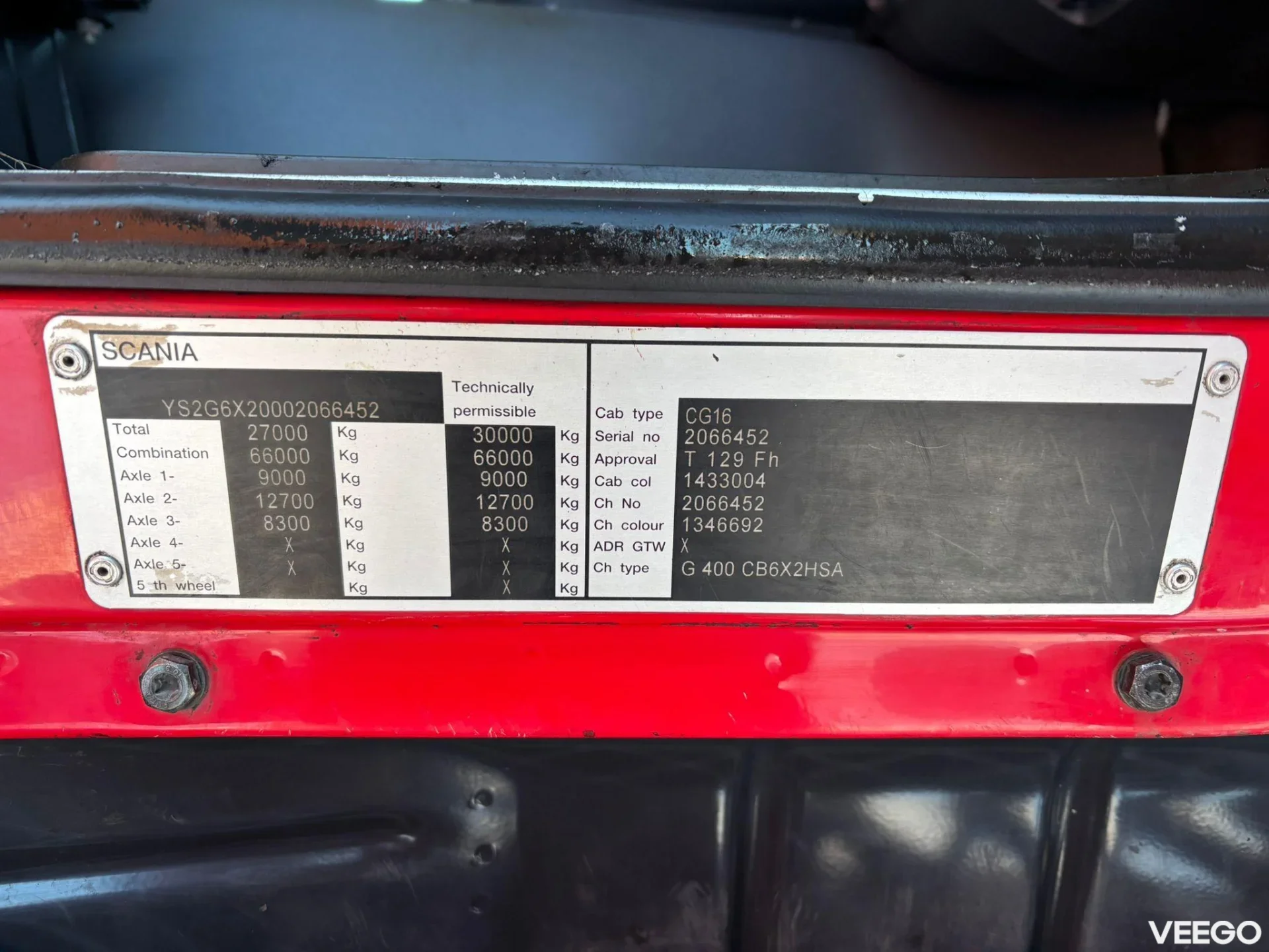 Scania G400 BOX L=5058 mm 294kW