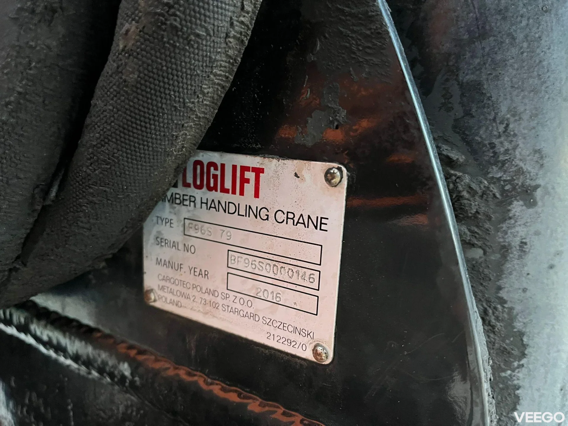 Loglift F96S79 2093 PTO HOURS