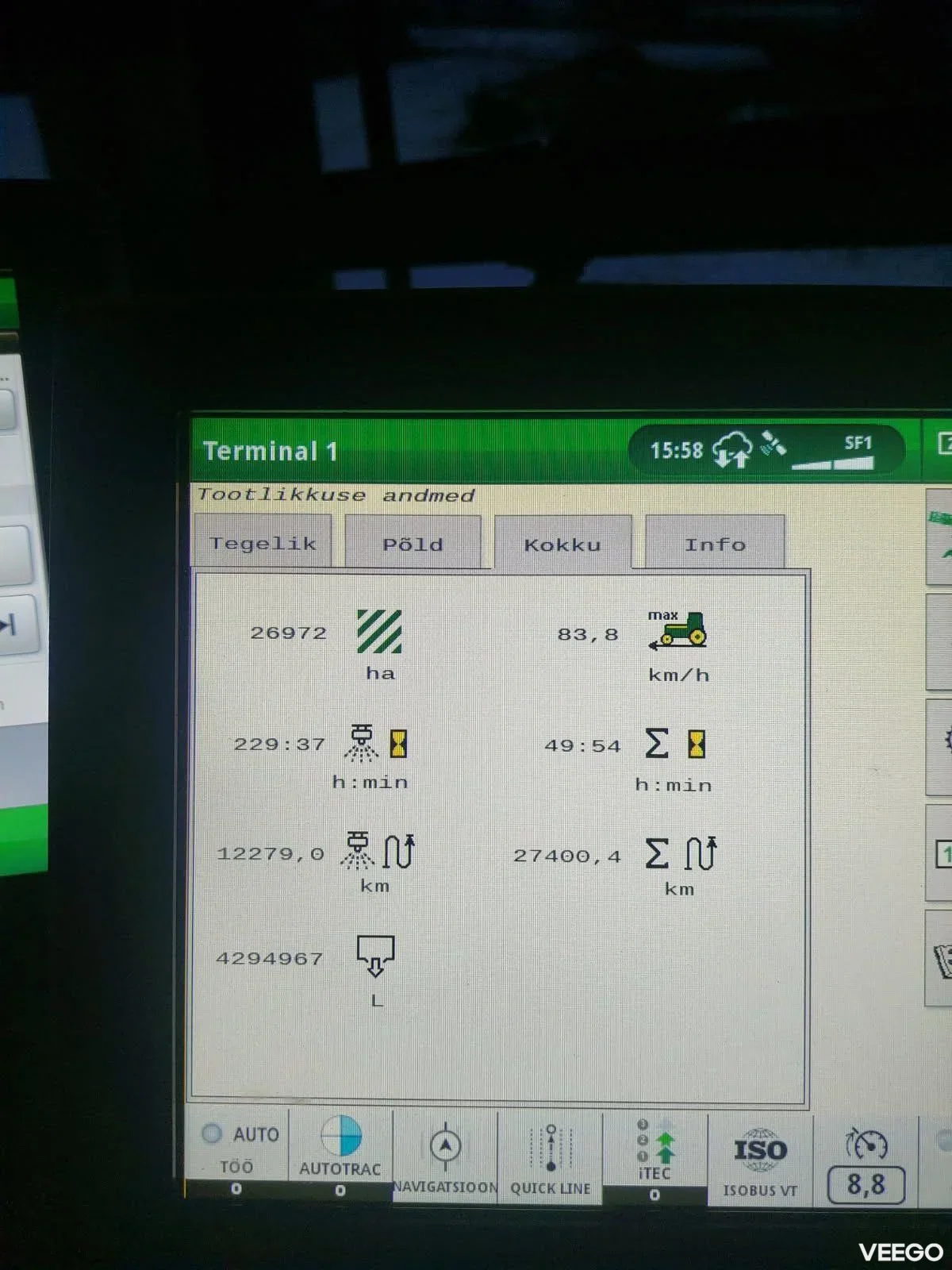 John Deere 740i Isobus