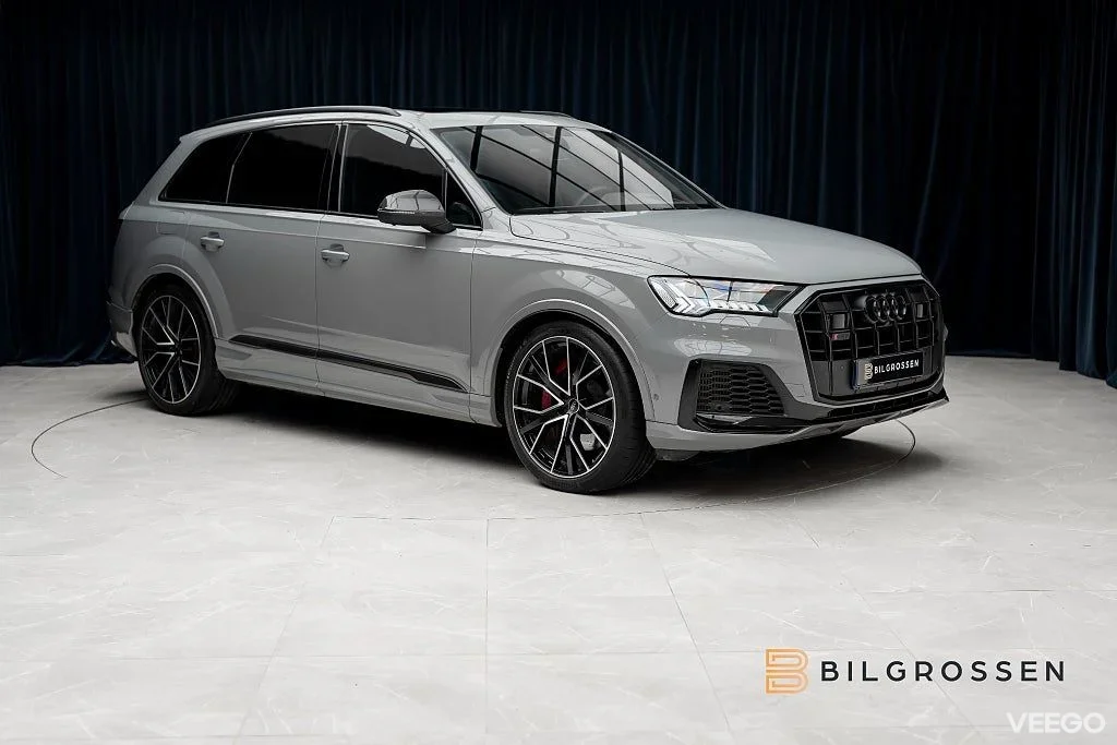 Audi SQ7 TFSI quattro 7-Sits Competition Plus Kolfiber MOMS 373kW
