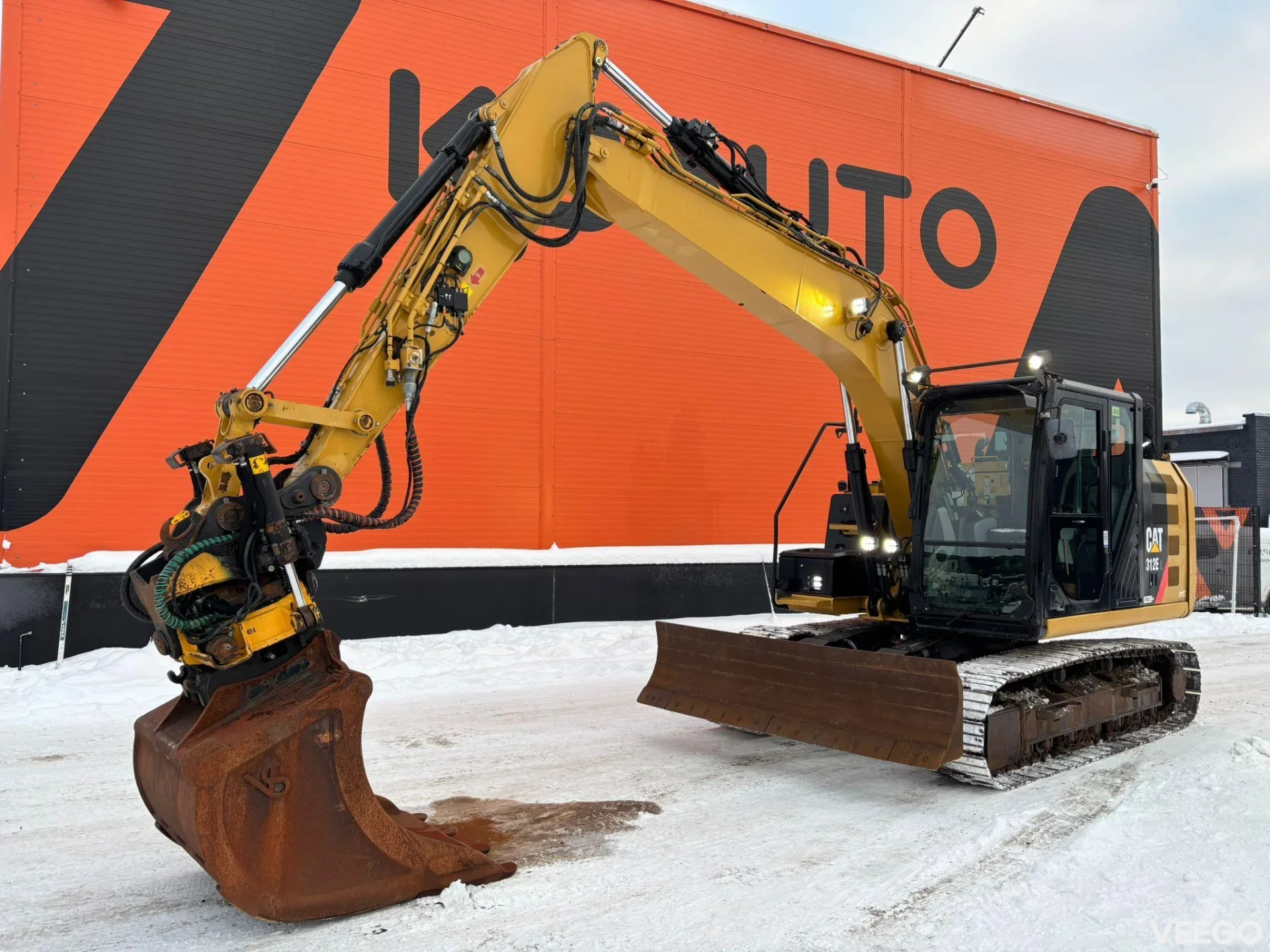 Caterpillar 312 EL TILTROTATOR / AC / CENTRAL LUBRICATION 70kW