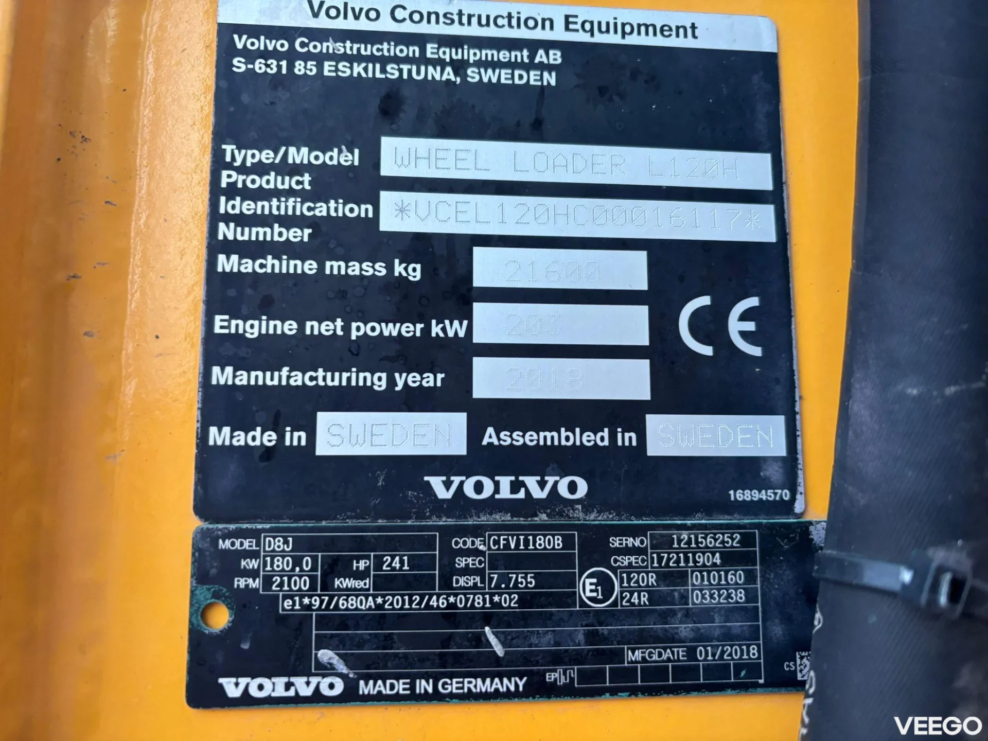 Volvo L-Series AC 203kW