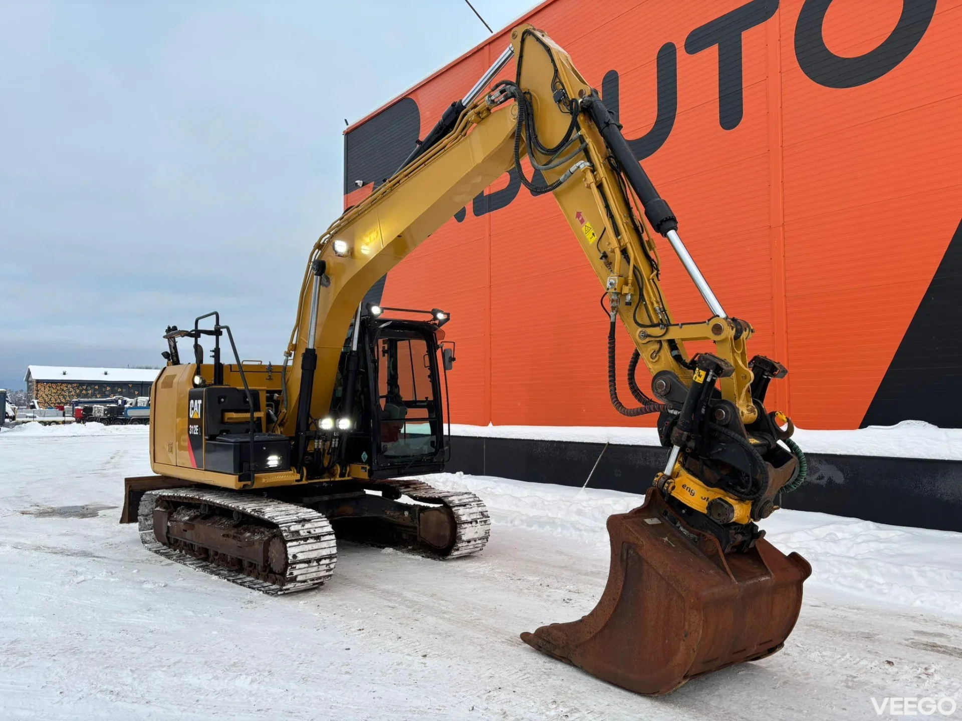 Caterpillar 312 EL TILTROTATOR / AC / CENTRAL LUBRICATION 70kW