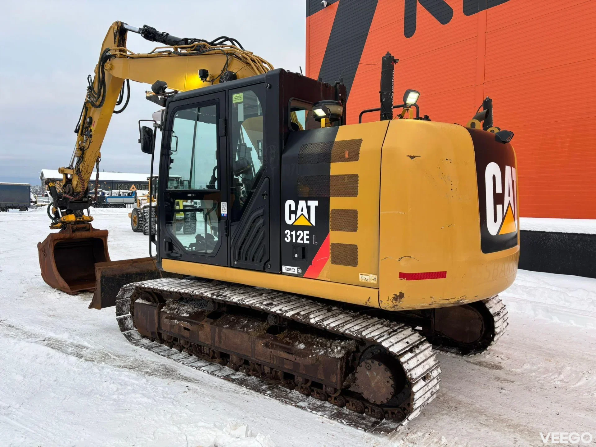 Caterpillar 312 EL TILTROTATOR / AC / CENTRAL LUBRICATION 70kW
