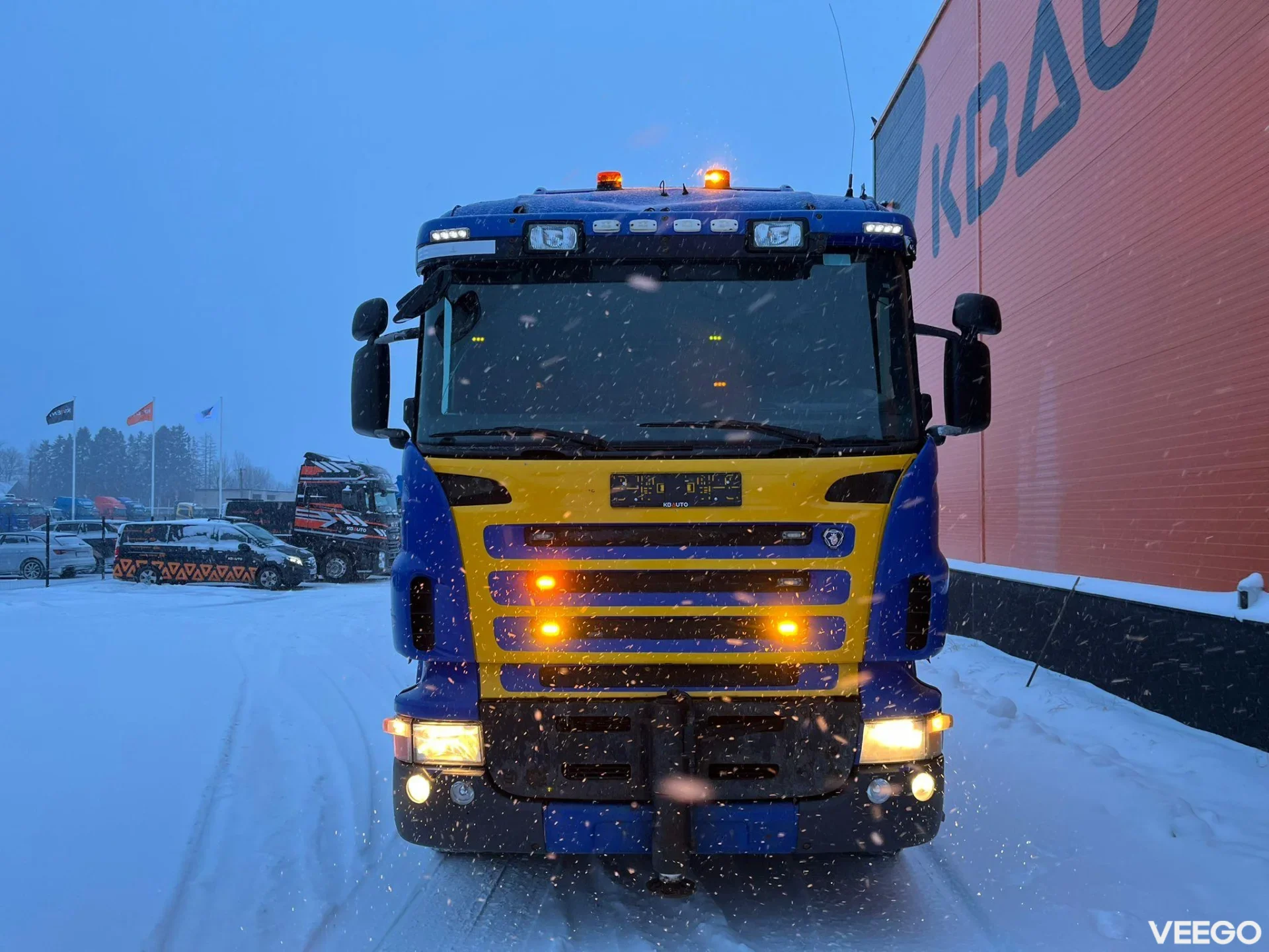 Scania R420 EFFER 315/8S + WINCH YEAR 2015 ! / CABLE LIFT L=5208 mm 309kW