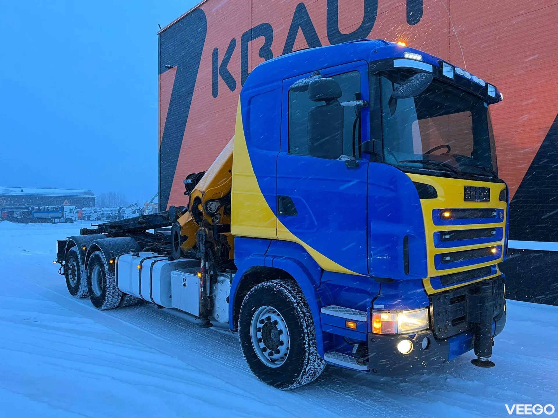 Scania R420 EFFER 315/8S + WINCH YEAR 2015 ! / CABLE LIFT L=5208 mm 309kW