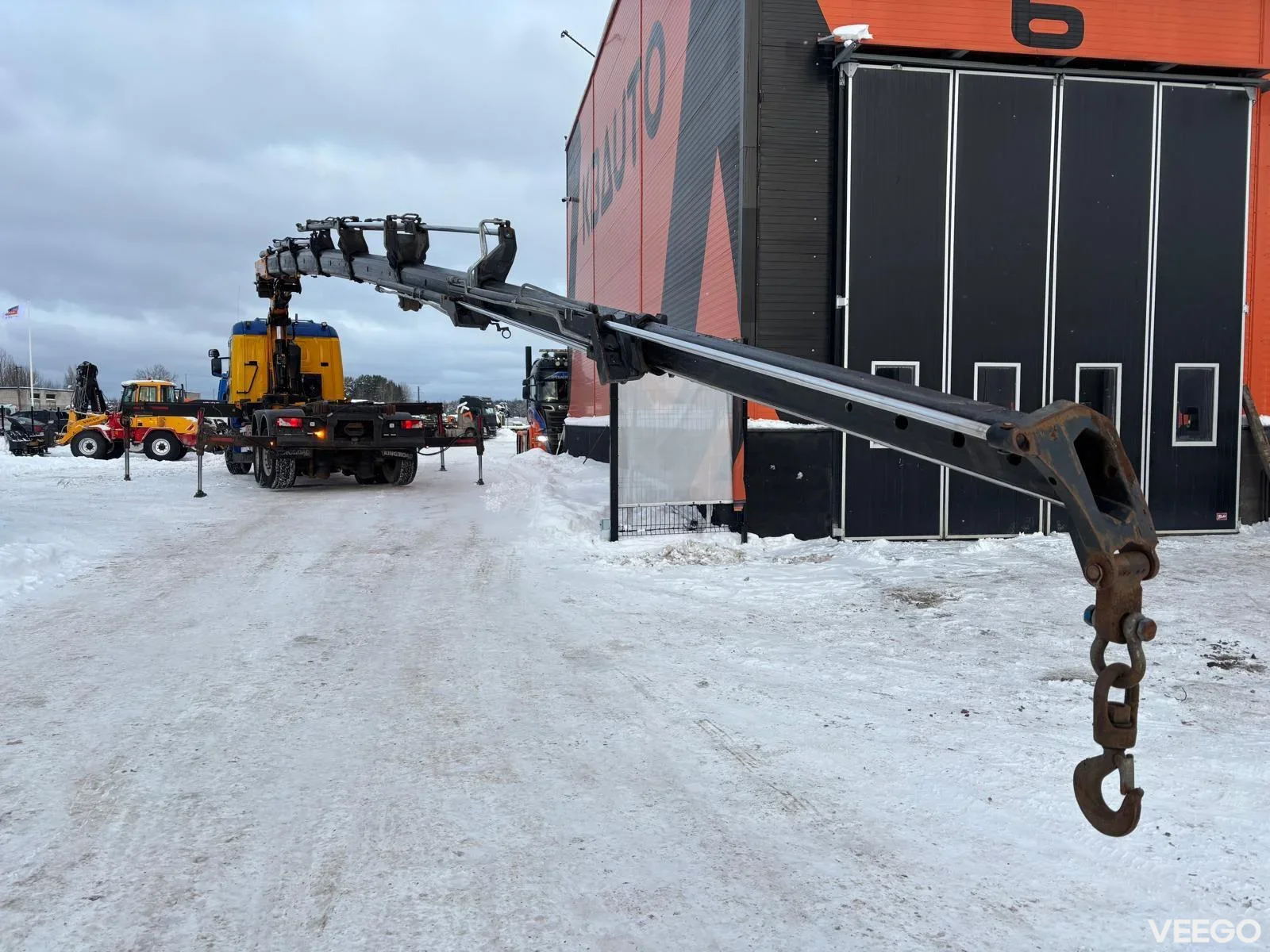 Scania R420 EFFER 315/8S + WINCH YEAR 2015 ! / CABLE LIFT L=5208 mm 309kW