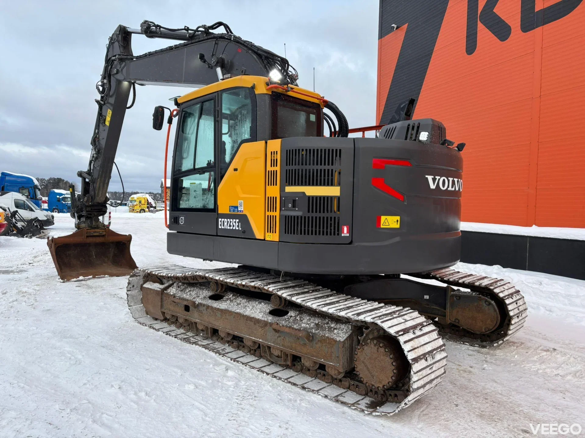 Volvo ECR 235 EL TILTROTATOR / AC / CENTRAL LUBRICATION 129kW