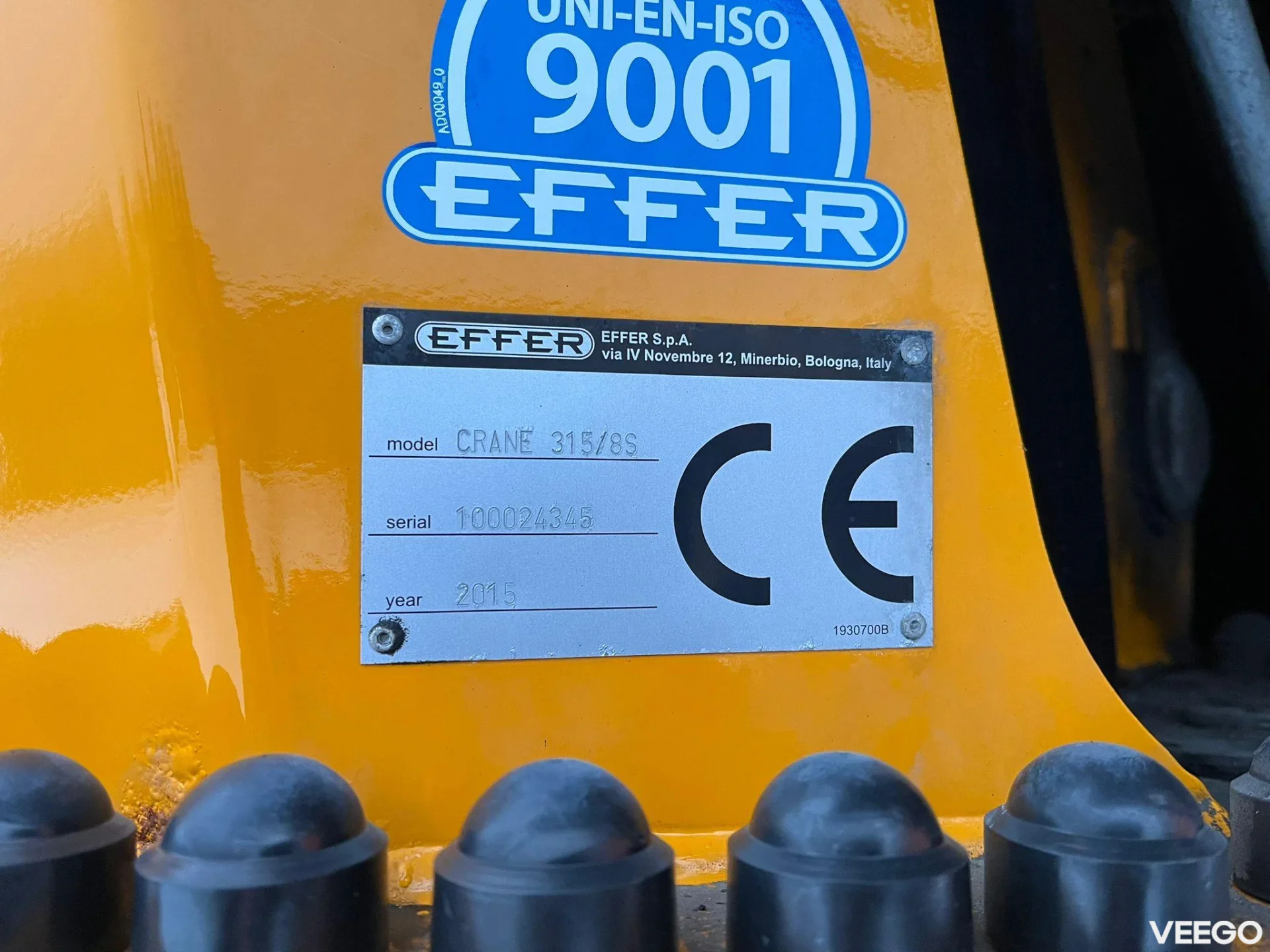 Scania R420 EFFER 315/8S + WINCH YEAR 2015 ! / CABLE LIFT L=5208 mm 309kW