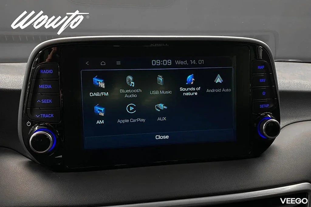 Hyundai Tucson 2.0 CRDi 4WD 185HK /Drag /360 /Navi /Krell/4.95% 136kW