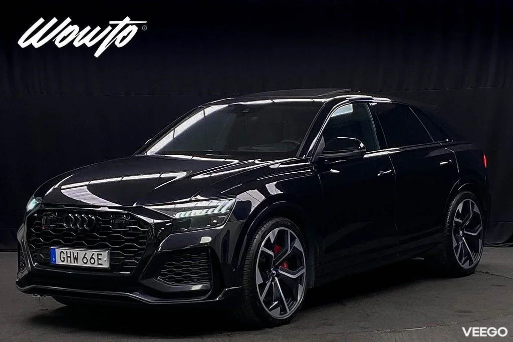 Audi RS Q8 600HK /Night Vision/RS-Sportavgas/HuD /Moms /4.95% 441kW