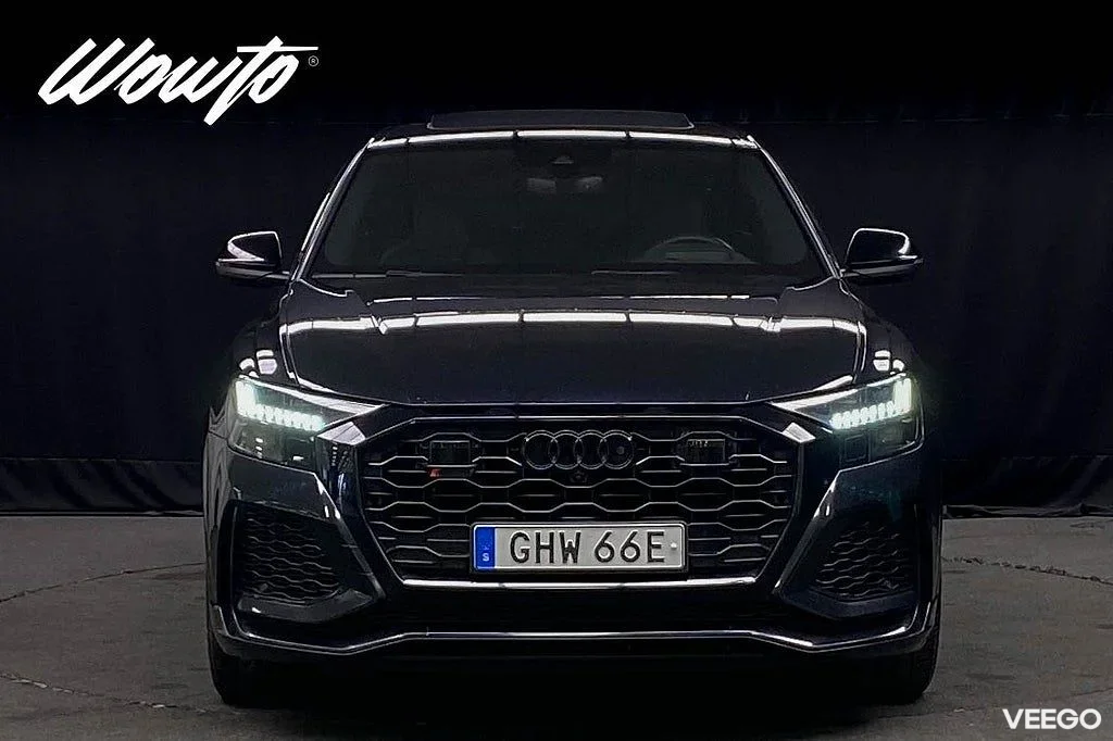 Audi RS Q8 600HK /Night Vision/RS-Sportavgas/HuD /Moms /4.95% 441kW