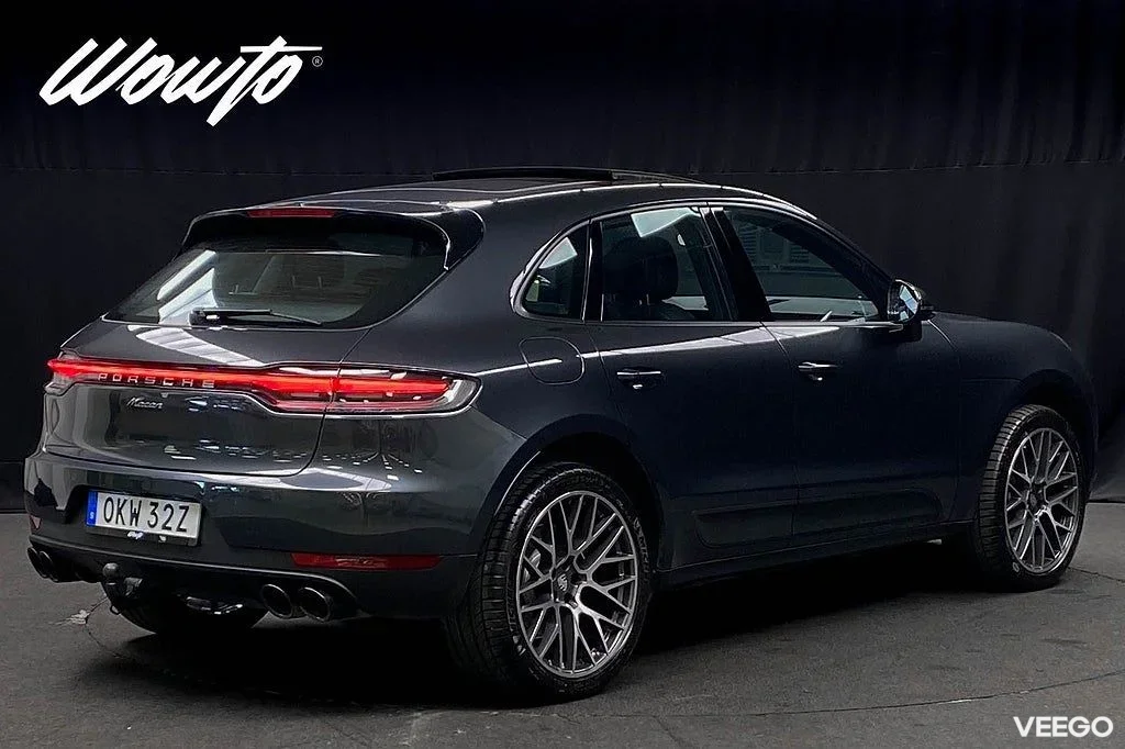 Porsche Macan PDK 245HK Pano/BOSE/Navi/Värmare/Drag 180kW