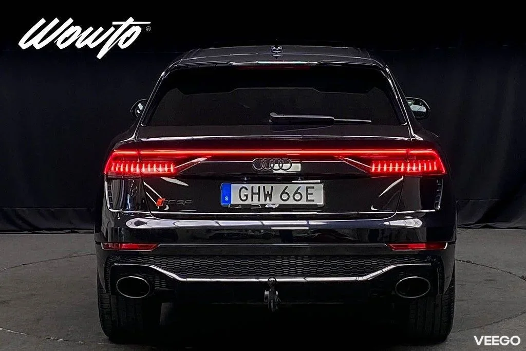 Audi RS Q8 600HK /Night Vision/RS-Sportavgas/HuD /Moms /4.95% 441kW