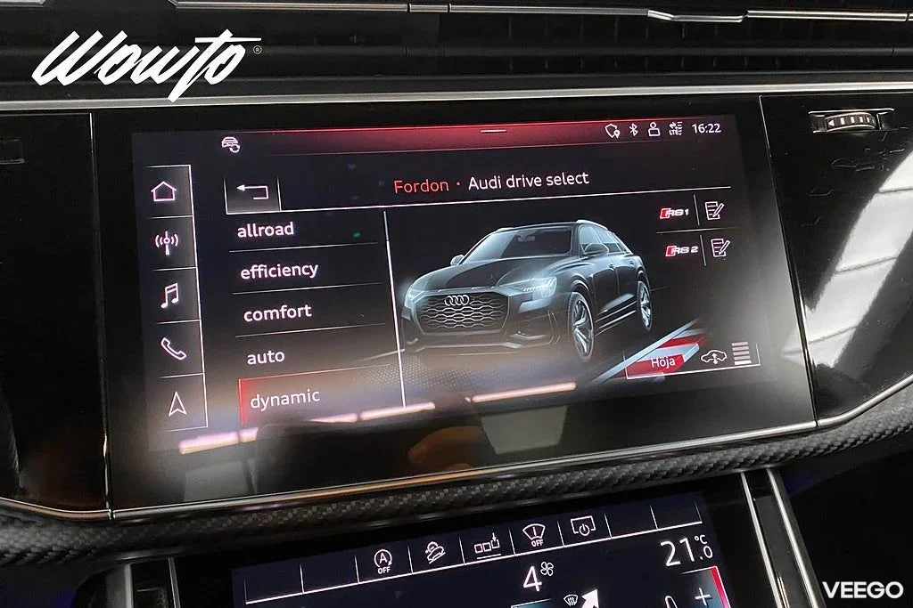 Audi RS Q8 600HK /Night Vision/RS-Sportavgas/HuD /Moms /4.95% 441kW