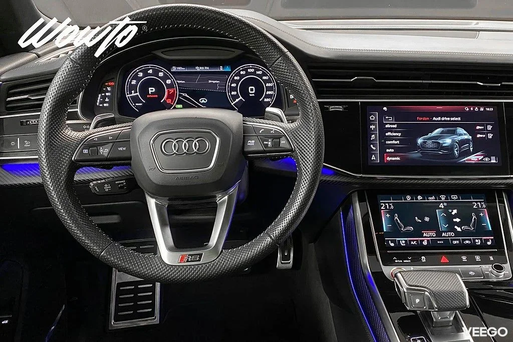 Audi RS Q8 600HK /Night Vision/RS-Sportavgas/HuD /Moms /4.95% 441kW