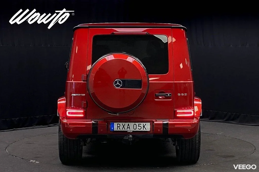 Mercedes-Benz G63 63 AM 585HK /Burmester/ Taklucka /Sv-Såld 430kW