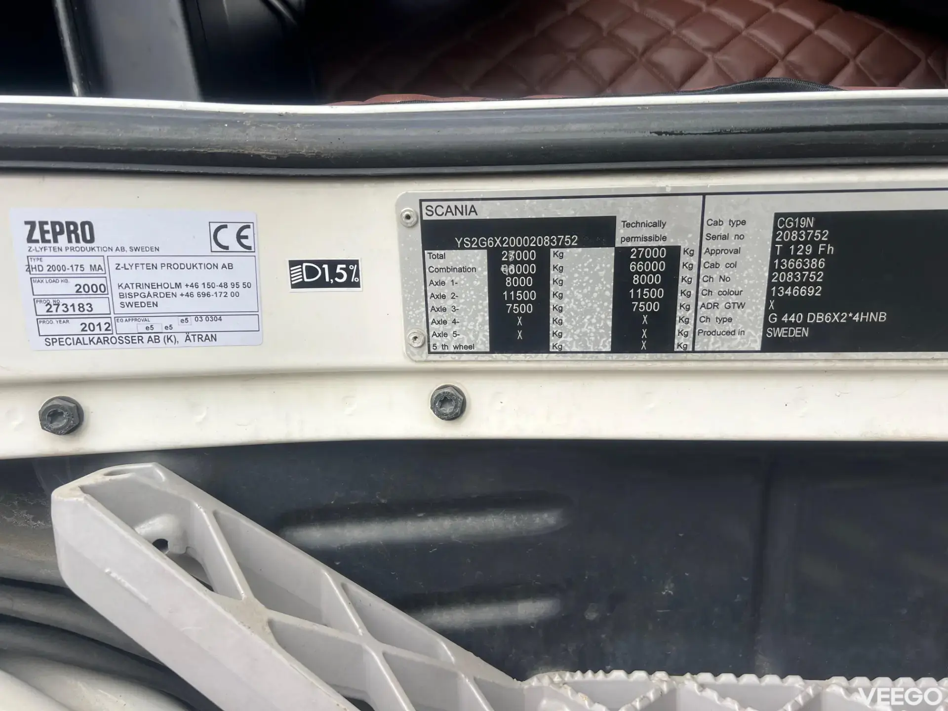Scania G440 324kW