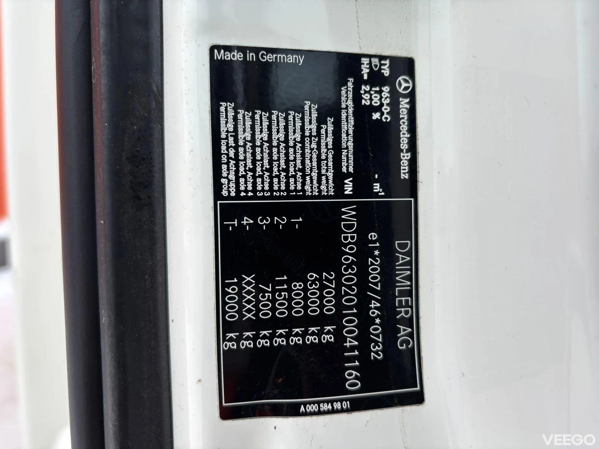 Mercedes-Benz Antos SUPRA 1250 Mt / BOX L=8554 mm 315kW