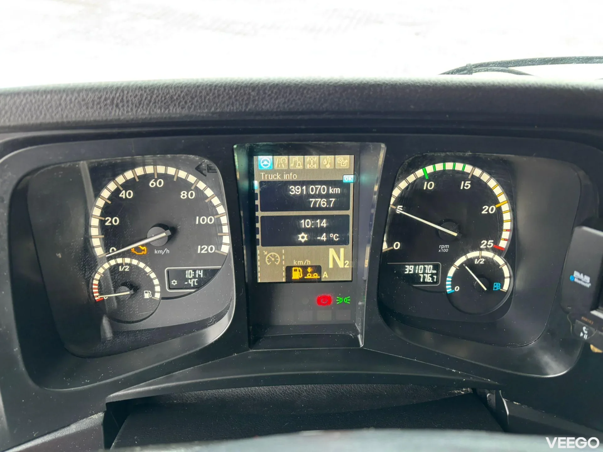 Mercedes-Benz Antos SUPRA 1250 Mt / BOX L=8554 mm 315kW
