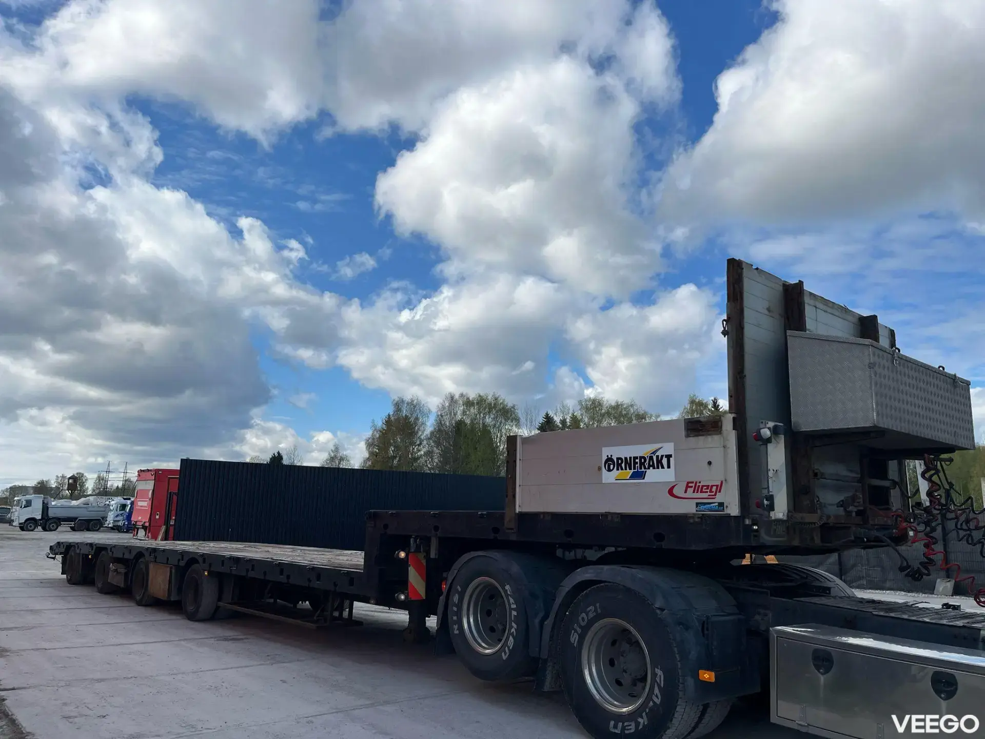 Fliegl SVS580T PLATFORM L=13211 mm kW