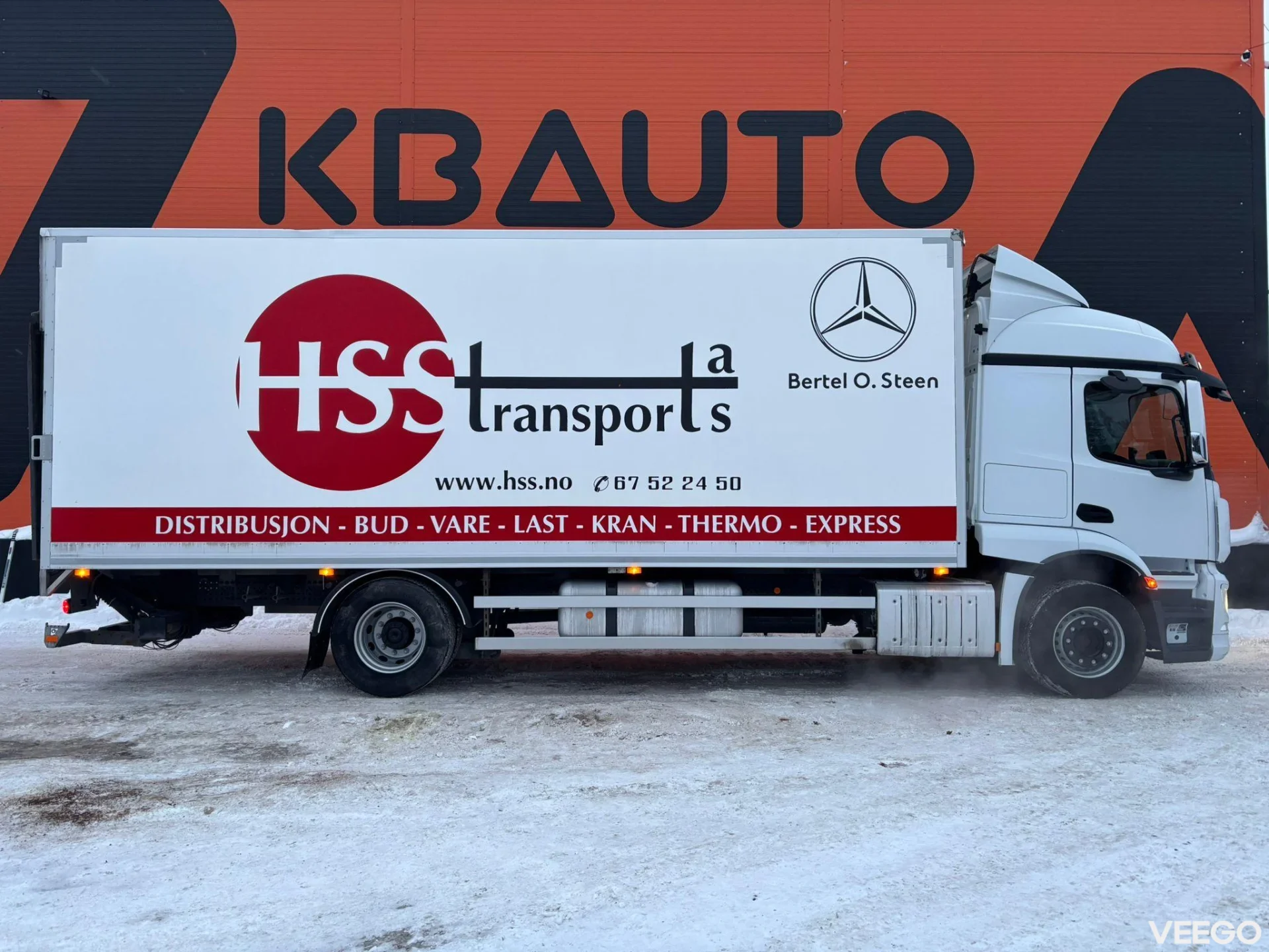 Mercedes-Benz Actros BOX L=7564 mm 240kW
