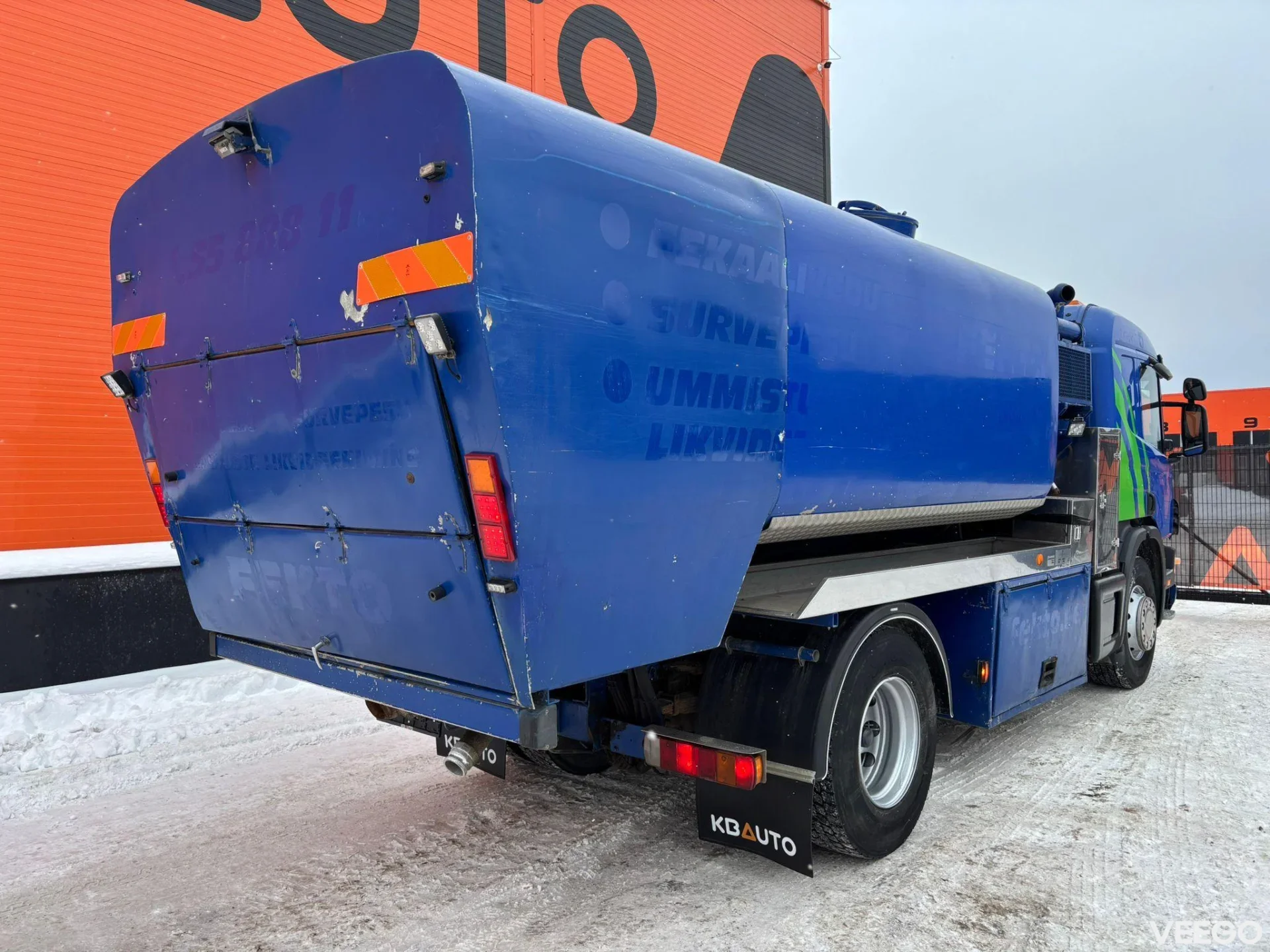 SCANIA P340 ADR TANK 7000 l / VACUUM Jurop PR200 / PRESSURE Pratissoli MS55 125 bar / 318 l/min 221kW