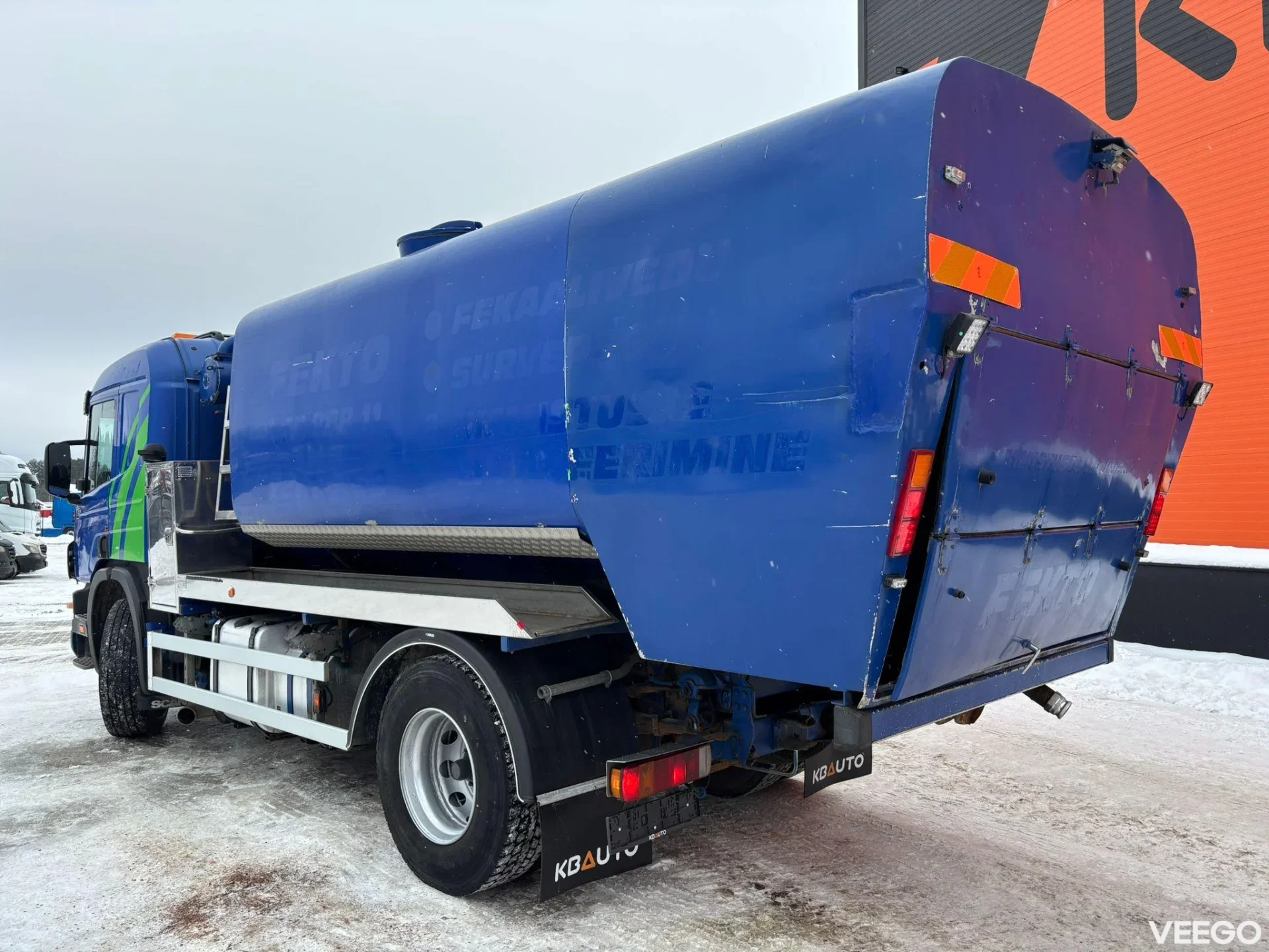 SCANIA P340 ADR TANK 7000 l / VACUUM Jurop PR200 / PRESSURE Pratissoli MS55 125 bar / 318 l/min 221kW