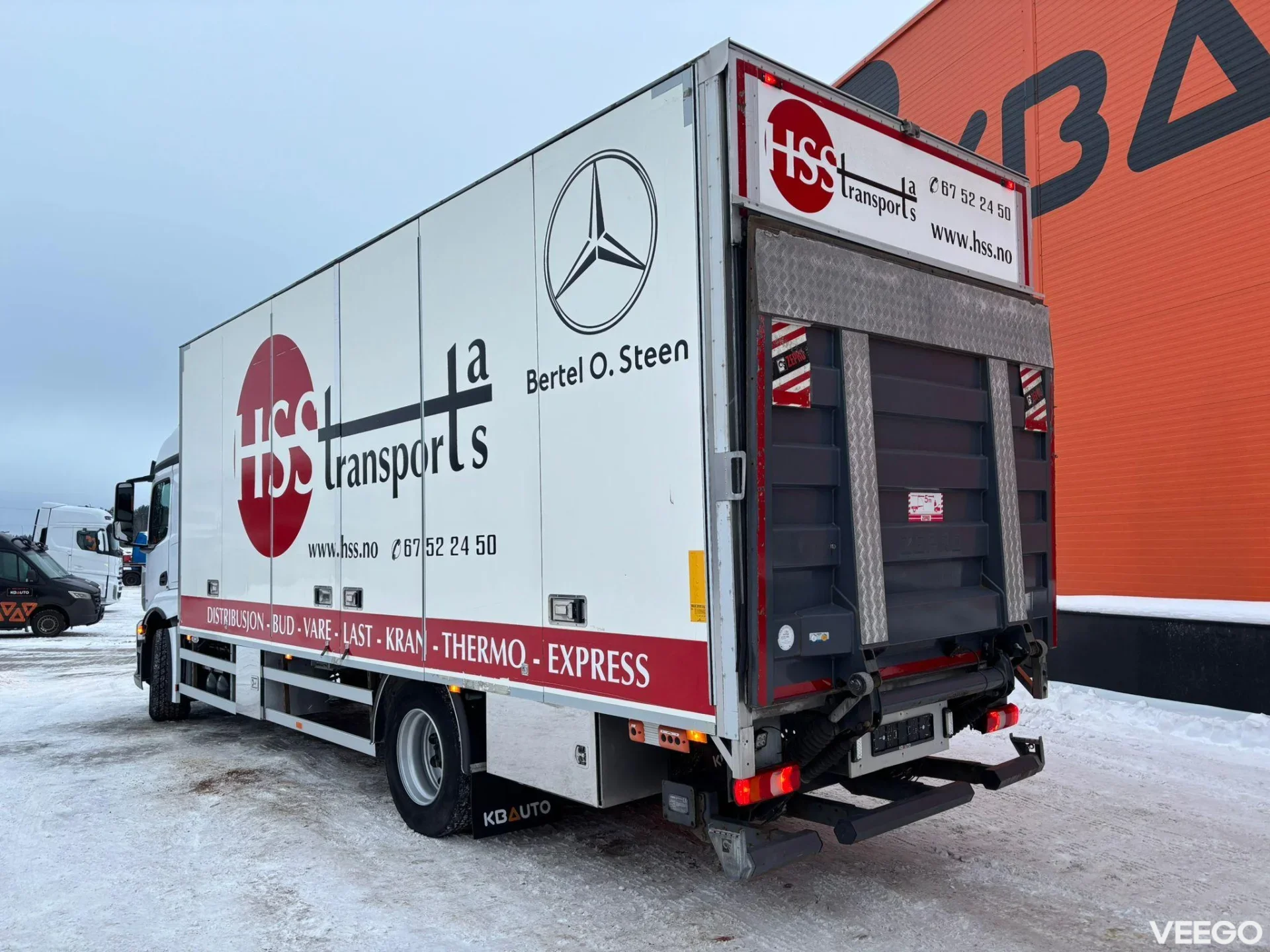 Mercedes-Benz Actros BOX L=7564 mm 240kW