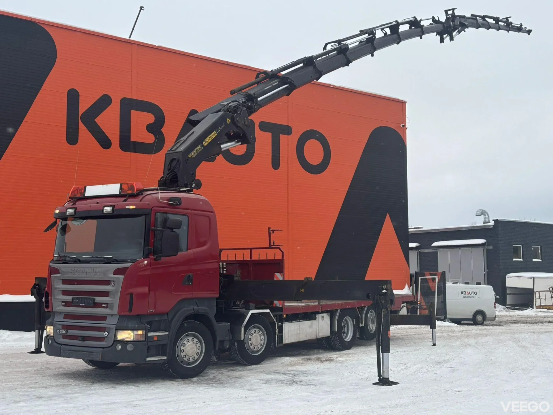 Scania R500 PK 85002 + JIB / PLATFORM L=6999-8459 mm 368kW