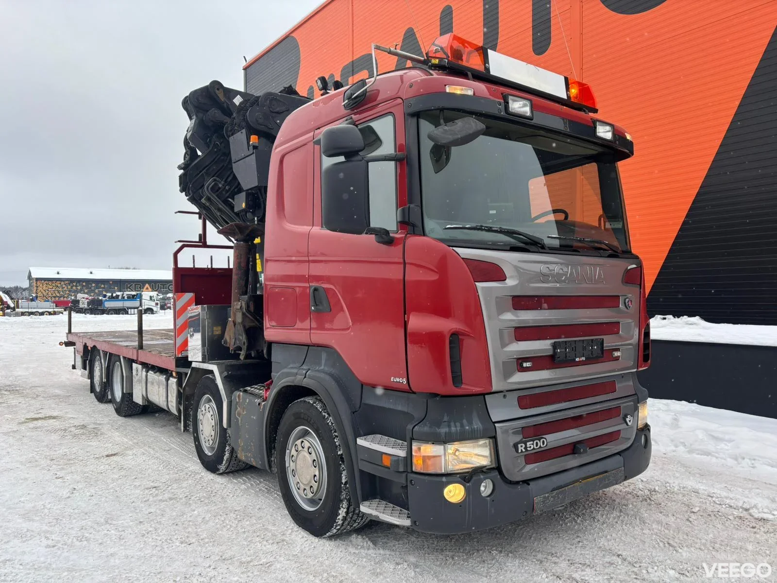 Scania R500 PK 85002 + JIB / PLATFORM L=6999-8459 mm 368kW