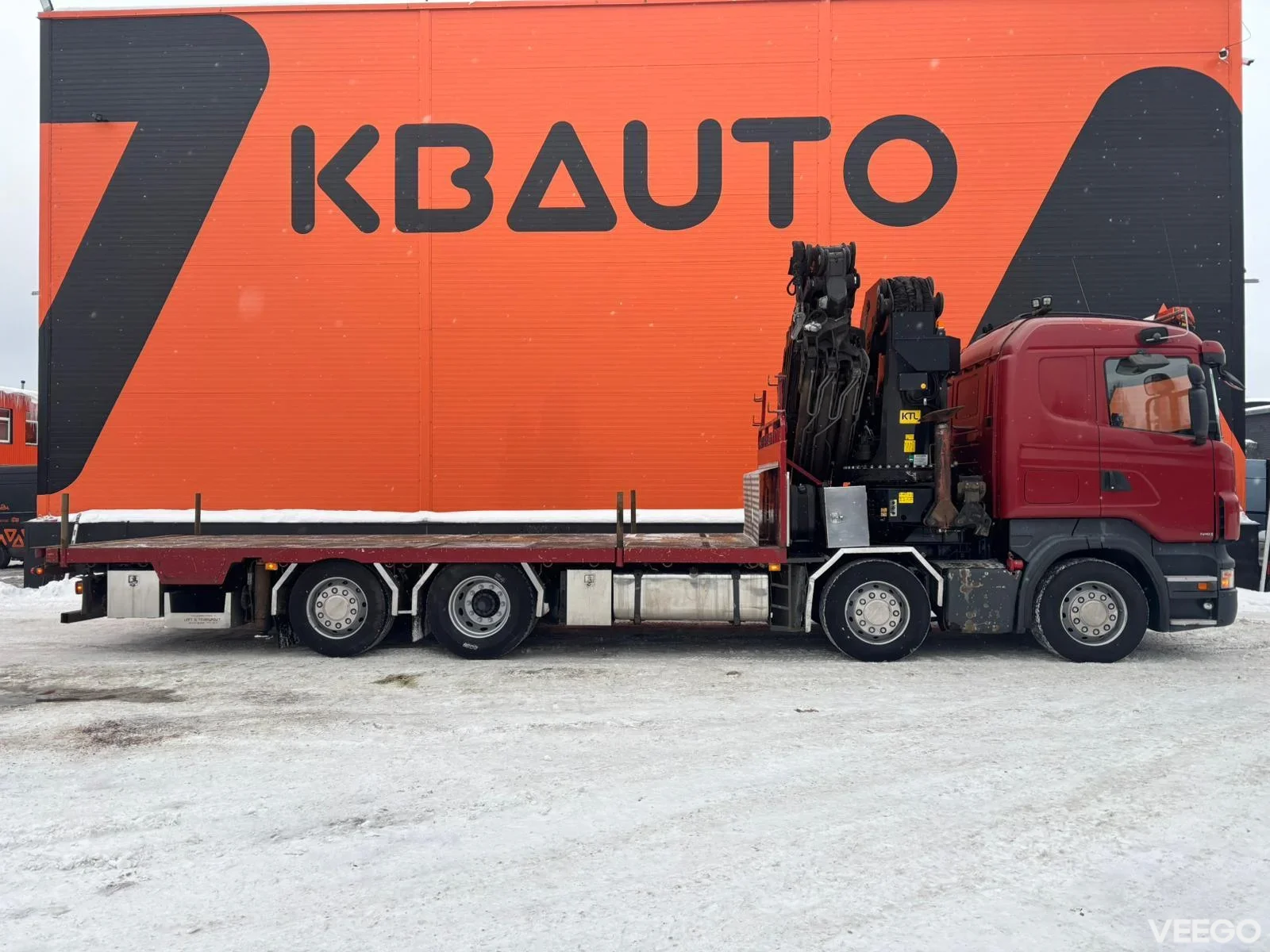 Scania R500 PK 85002 + JIB / PLATFORM L=6999-8459 mm 368kW