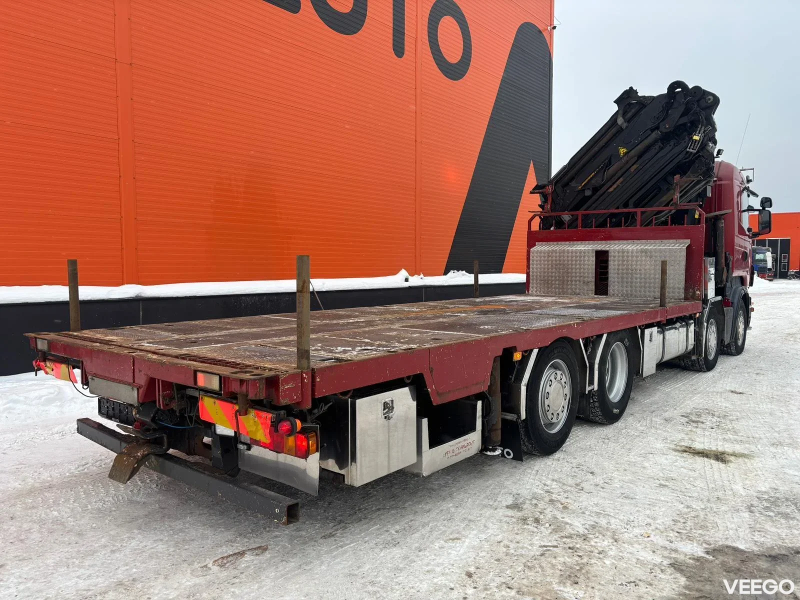 Scania R500 PK 85002 + JIB / PLATFORM L=6999-8459 mm 368kW