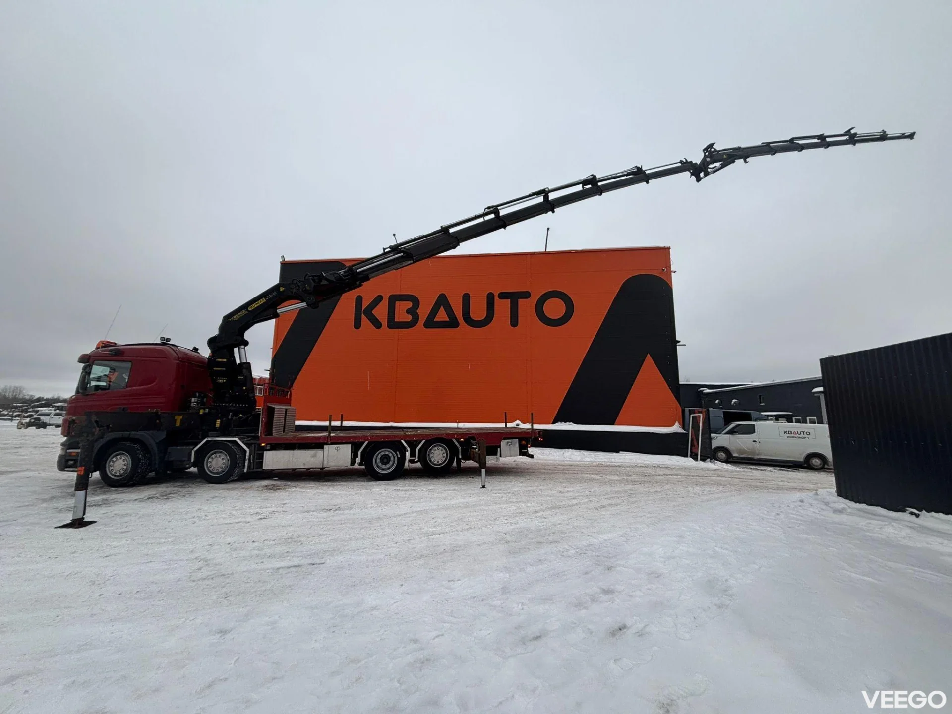Scania R500 PK 85002 + JIB / PLATFORM L=6999-8459 mm 368kW