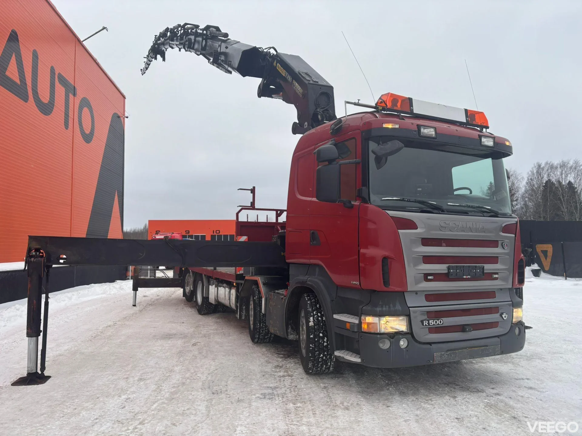 Scania R500 PK 85002 + JIB / PLATFORM L=6999-8459 mm 368kW