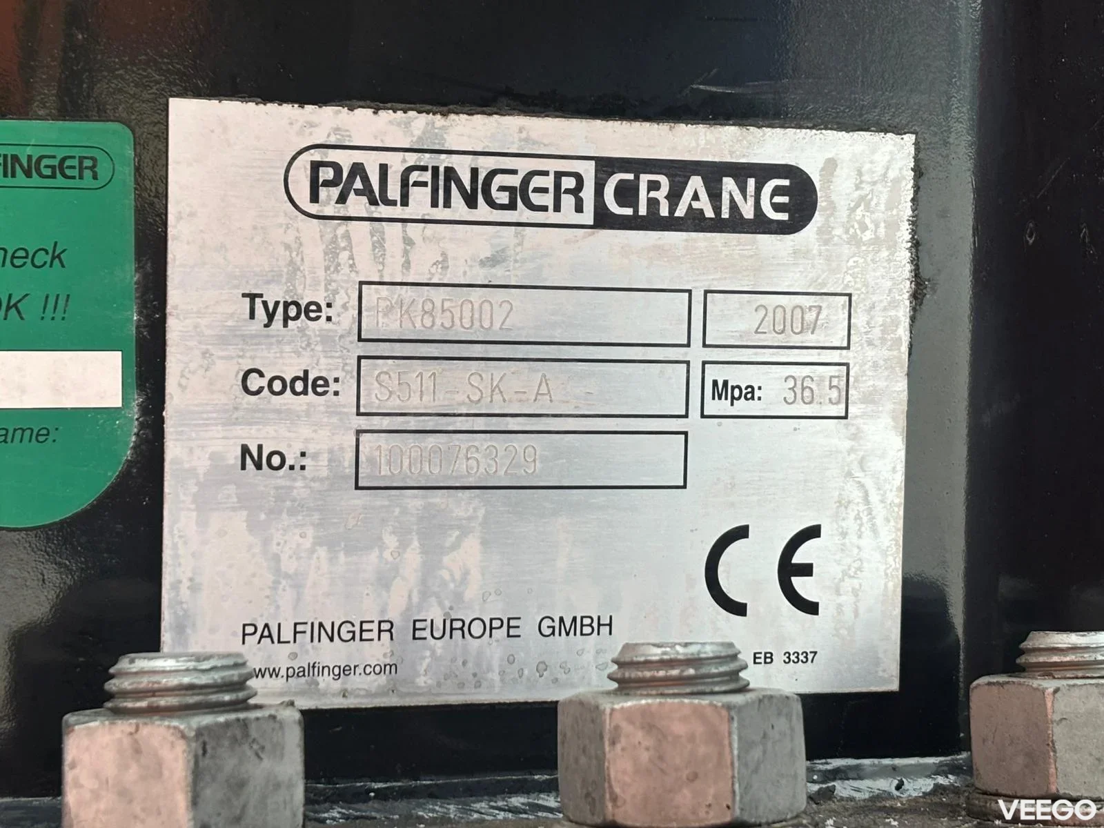 Scania R500 PK 85002 + JIB / PLATFORM L=6999-8459 mm 368kW